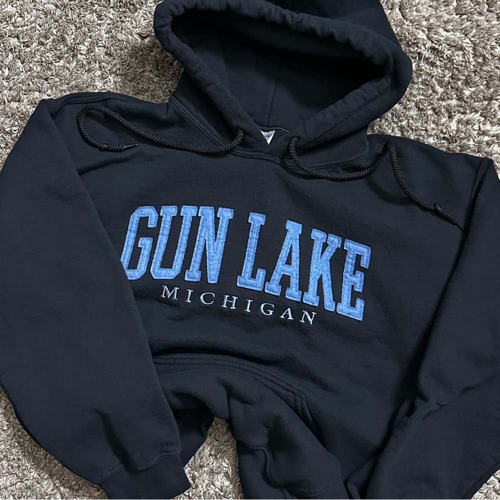 2000s Gun Lake Michigan Hoodie